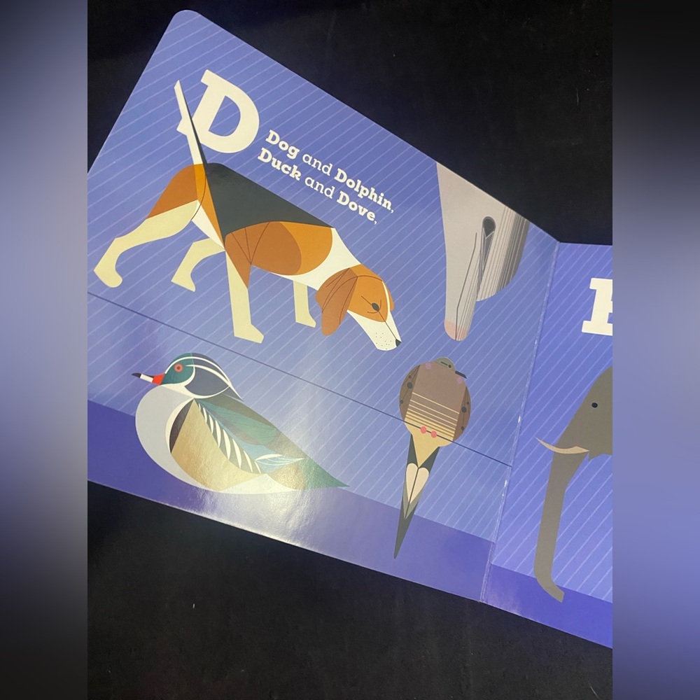 Charley Harper's Animal Alphabet Board book By Zoe Burke Cincinnati Artist - Picture 9 of 13